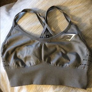 Gymshark Gray Sports Bra